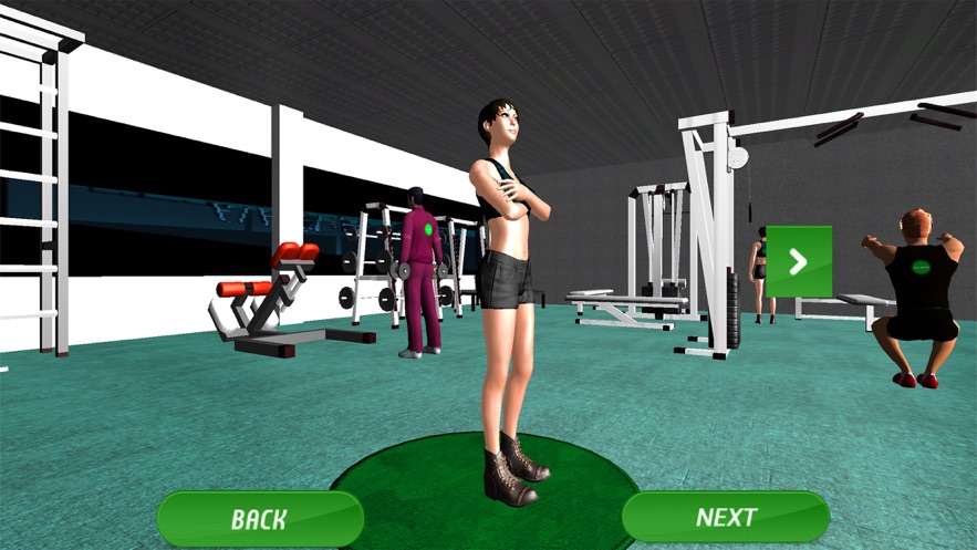 模拟健身锻炼游戏