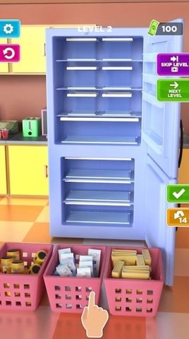 冰箱收纳3D游戏