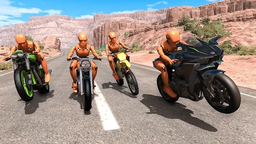 摩托车碰撞模拟器
