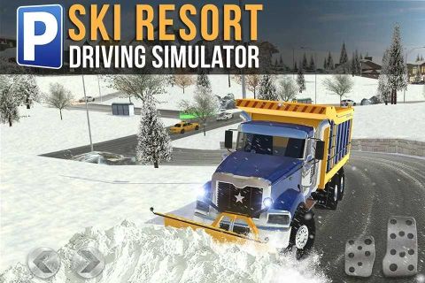 滑雪场驾驶模拟器