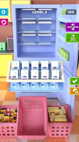 冰箱收纳3D游戏官方中文版截图1