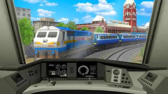  Simulate train driving