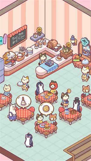 猫猫旅行餐厅游戏截图2
