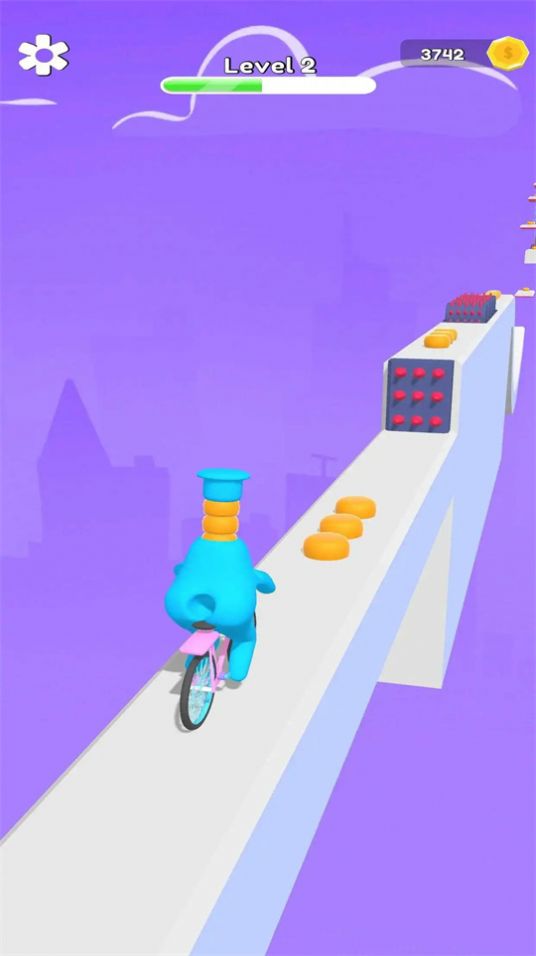 橙子自行车挑战游戏最新版截图1