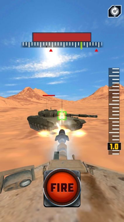 坦克打击战游戏官方版截图1
