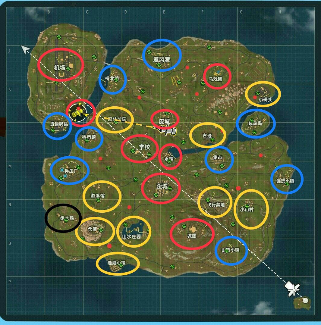 香肠派对的地图图片