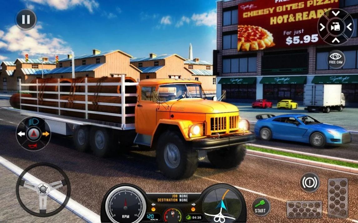 卡车游戏模拟长途运货