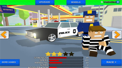 像素警察追捕游戏
