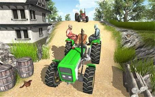 3D农业拖拉机卡车游戏