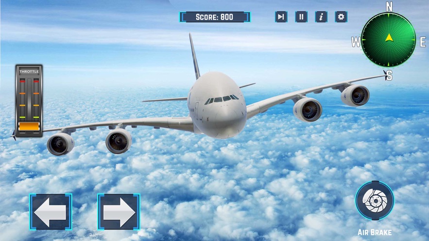乘客飞机航班模拟器