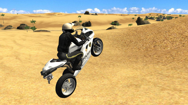 沙漠摩托模拟