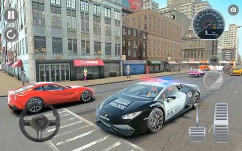 超级警车驾驶模拟3D