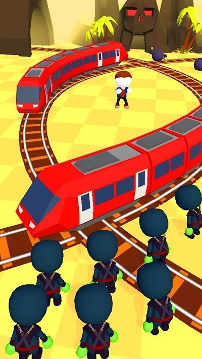 火车vs僵尸3D图3
