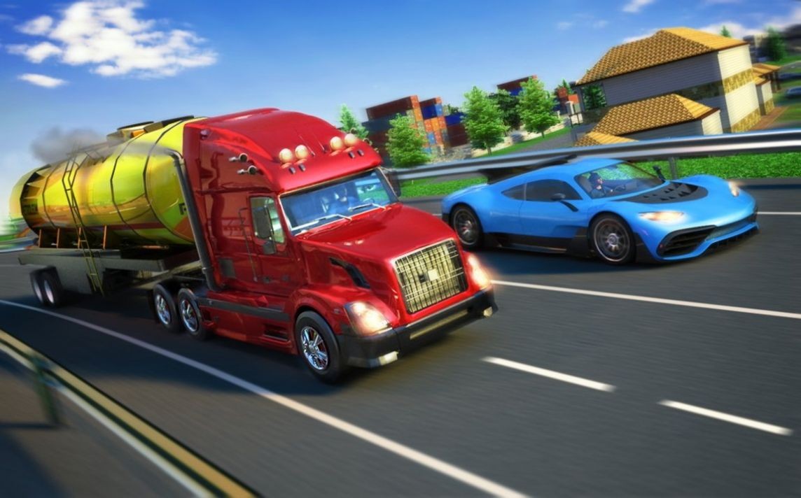 卡车游戏模拟长途运货截图3