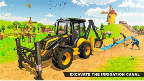 农庄挖掘机模拟器截图3