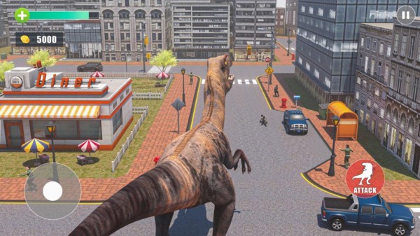 城市愤怒恐龙图1
