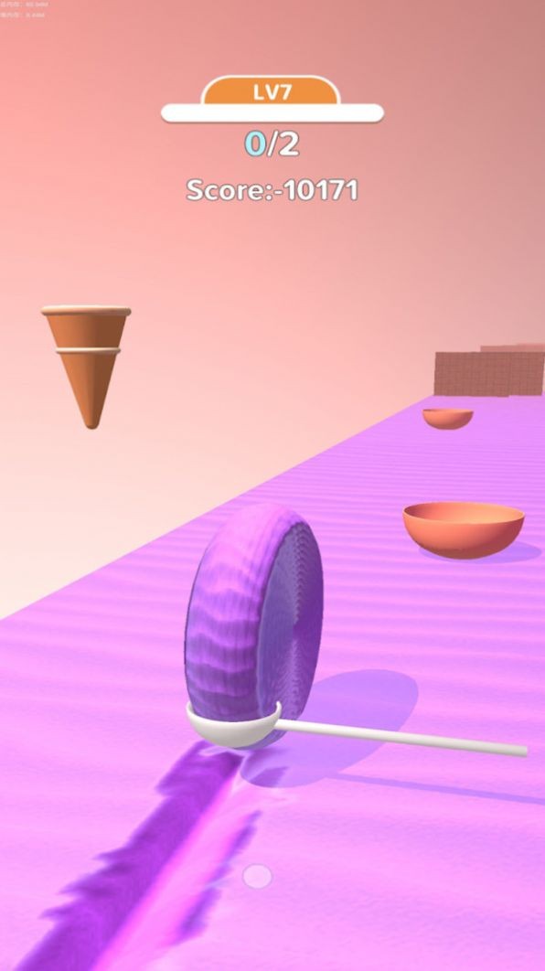 冰淇淋卷3D游戏截图3