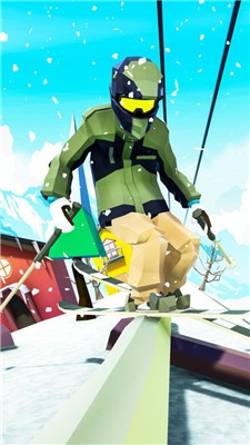 滑雪激斗赛游戏截图3