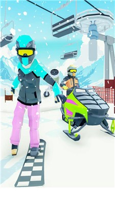 滑雪激斗赛游戏截图1