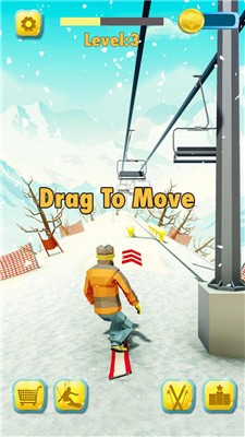 滑雪激斗赛游戏截图2