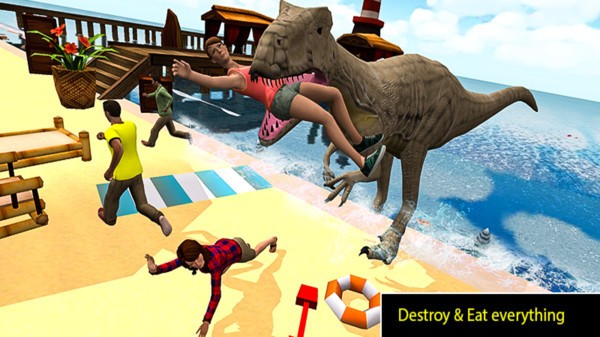 海滩恐龙大猎杀游戏截图1