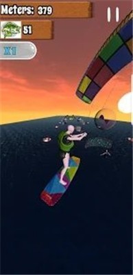 跑步者风筝冲浪游戏截图1