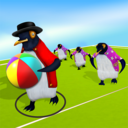 企鹅欢乐踢球游戏