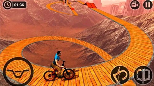 模拟山地自行车截图1
