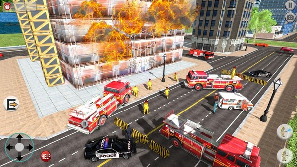消防队救援行动游戏截图3