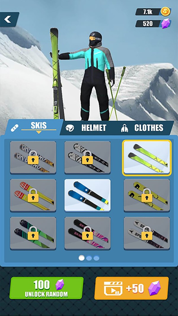 极限滑雪竞赛3D截图2
