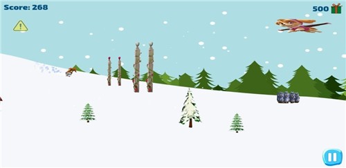 灰熊滑雪冒险游戏截图3