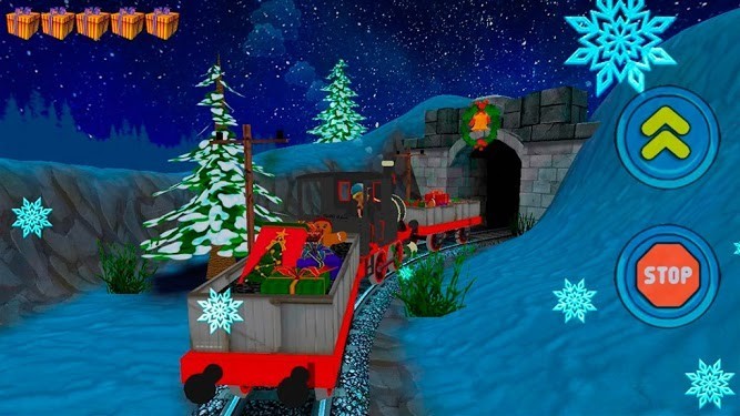 圣诞玩具火车游戏截图2
