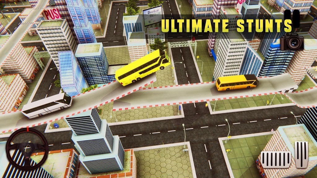 终极城市巴士特技驾驶模拟器截图1