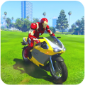 英雄驾驶摩托车游戏