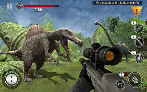 真正的恐龙狩猎3D截图1