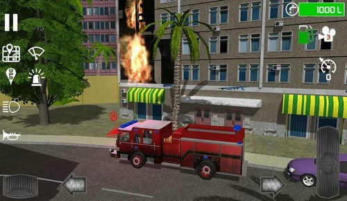 消防车救火模拟器截图1