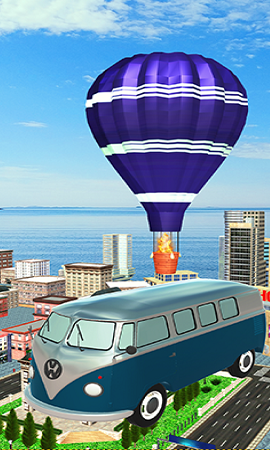 飞行气球巴士模拟器截图2