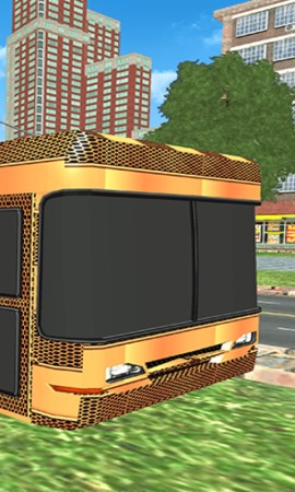 飞行气球巴士模拟器游戏截图1