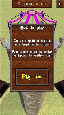 塔VS蜘蛛游戏截图3