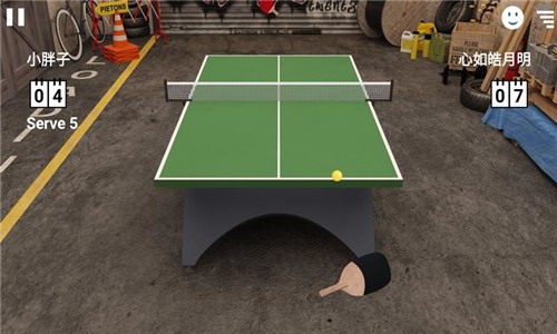 虚拟乒乓球游戏截图1