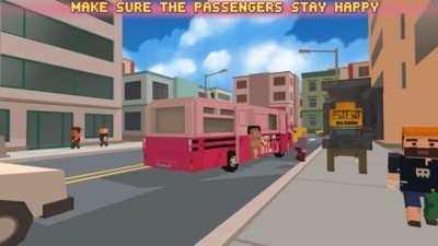 像素巴士模拟器游戏截图1