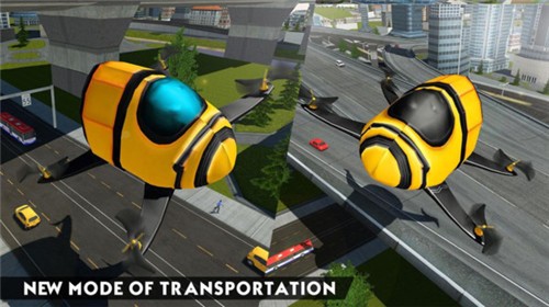 无人机出租车模拟器游戏截图2