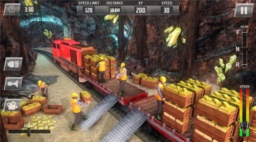 黄金运输火车游戏截图2