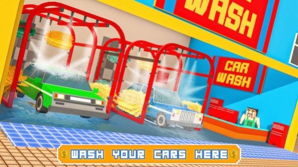 完美的像素模拟洗车截图2