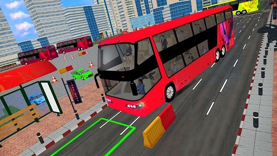 城市豪华旅游巴士3D截图1