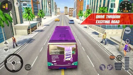 新城市巴士教练模拟器截图1