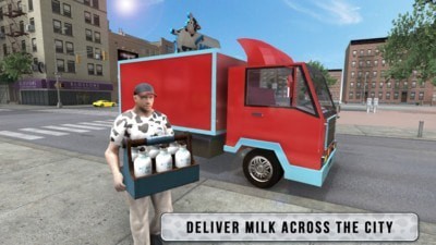 牛奶卡车模拟器截图2