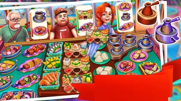 烹饪星星Cooking Star: Chef New Free Cooking Games Madness截图2