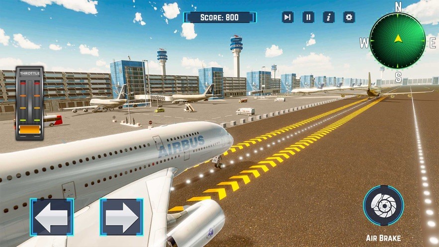 乘客飞机航班模拟器截图2