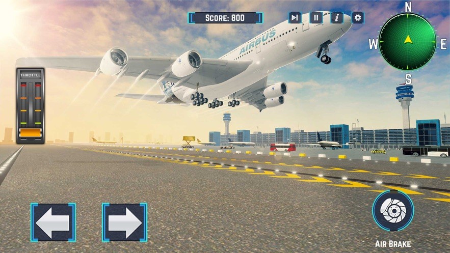 乘客飞机航班模拟器截图3